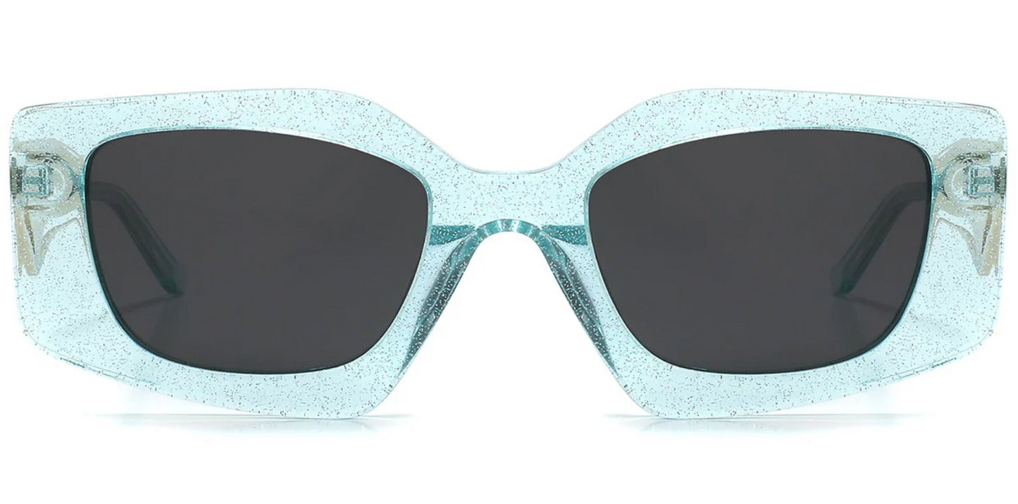 Acetate Rectangle Sunglasses SG6137