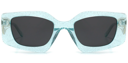 Acetate Rectangle Sunglasses SG6137