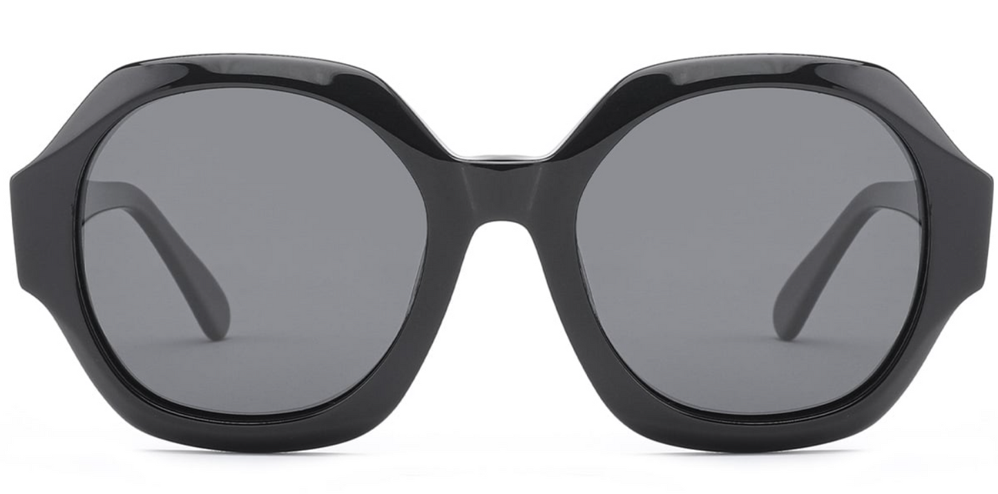 Acetate Geometric Sunglasses SG4772