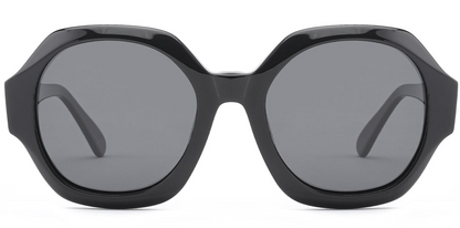 Acetate Geometric Sunglasses SG4772
