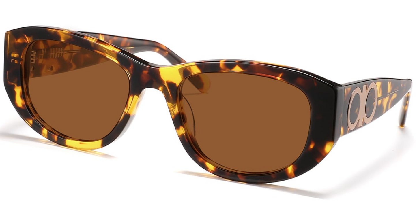 Acetate Rectangle Sunglasses SG5963