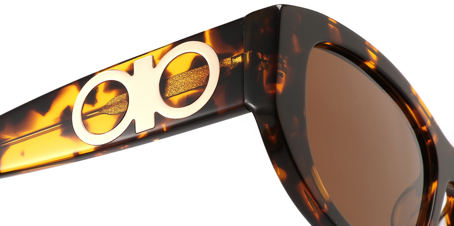 Acetate Rectangle Sunglasses SG5963