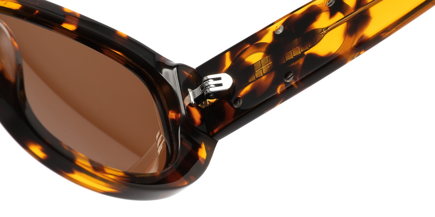 Acetate Rectangle Sunglasses SG5963