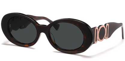Acetate Oval Sunglasses SG5966