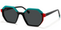 Acetate Geometric Sunglasses SG5587