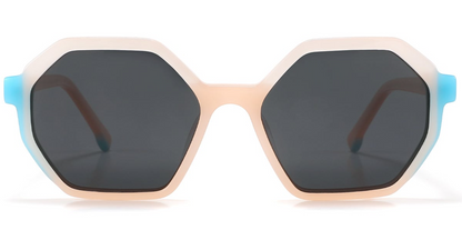 Acetate Geometric Sunglasses SG5587