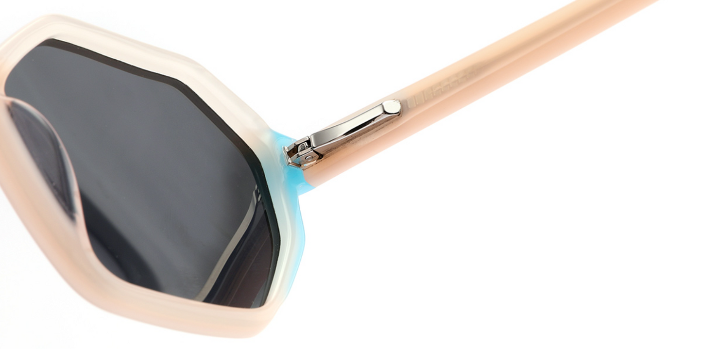 Acetate Geometric Sunglasses SG5587