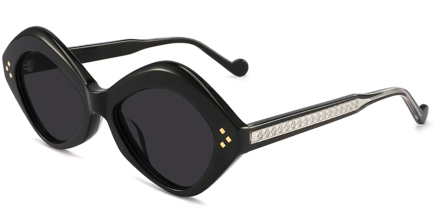 Acetate Geometric Sunglasses SG5046