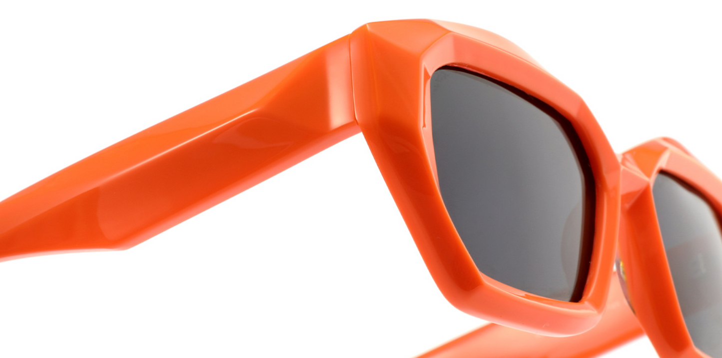 Acetate Square Geometric Sunglasses SG5573