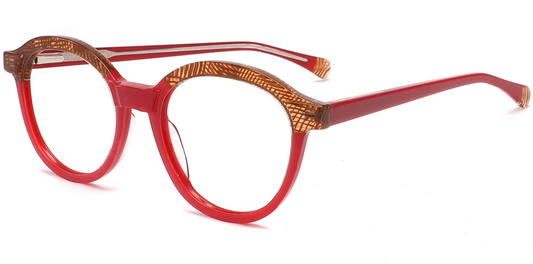 Acetate Round Frame F8432