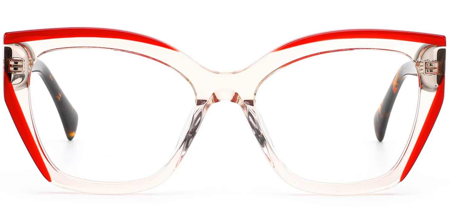 Acetate Cat Eye Frame F7011