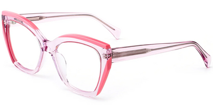 Acetate Cat Eye Frame F7011