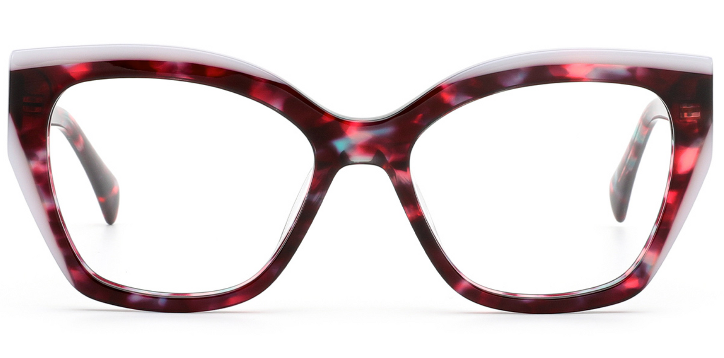 Acetate Cat Eye Frame F7011