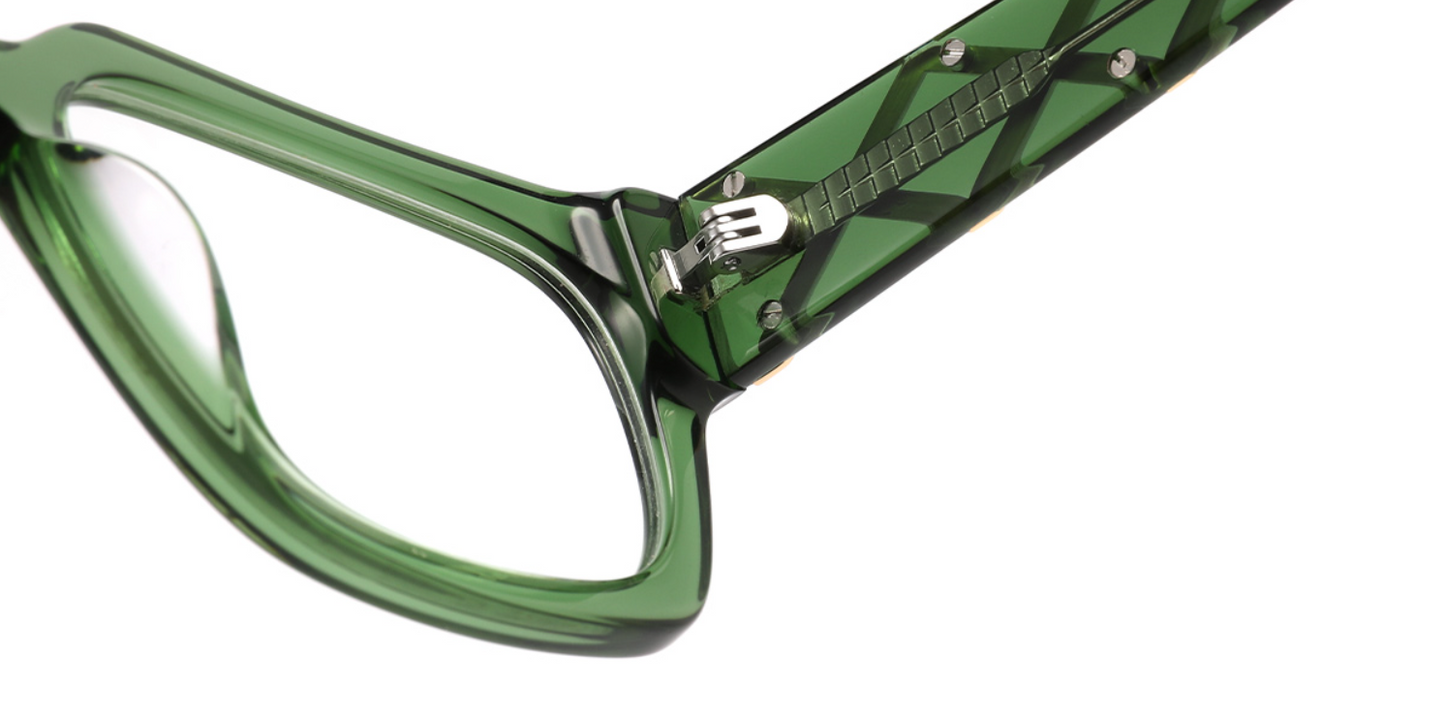 Acetate Square Frame F5959