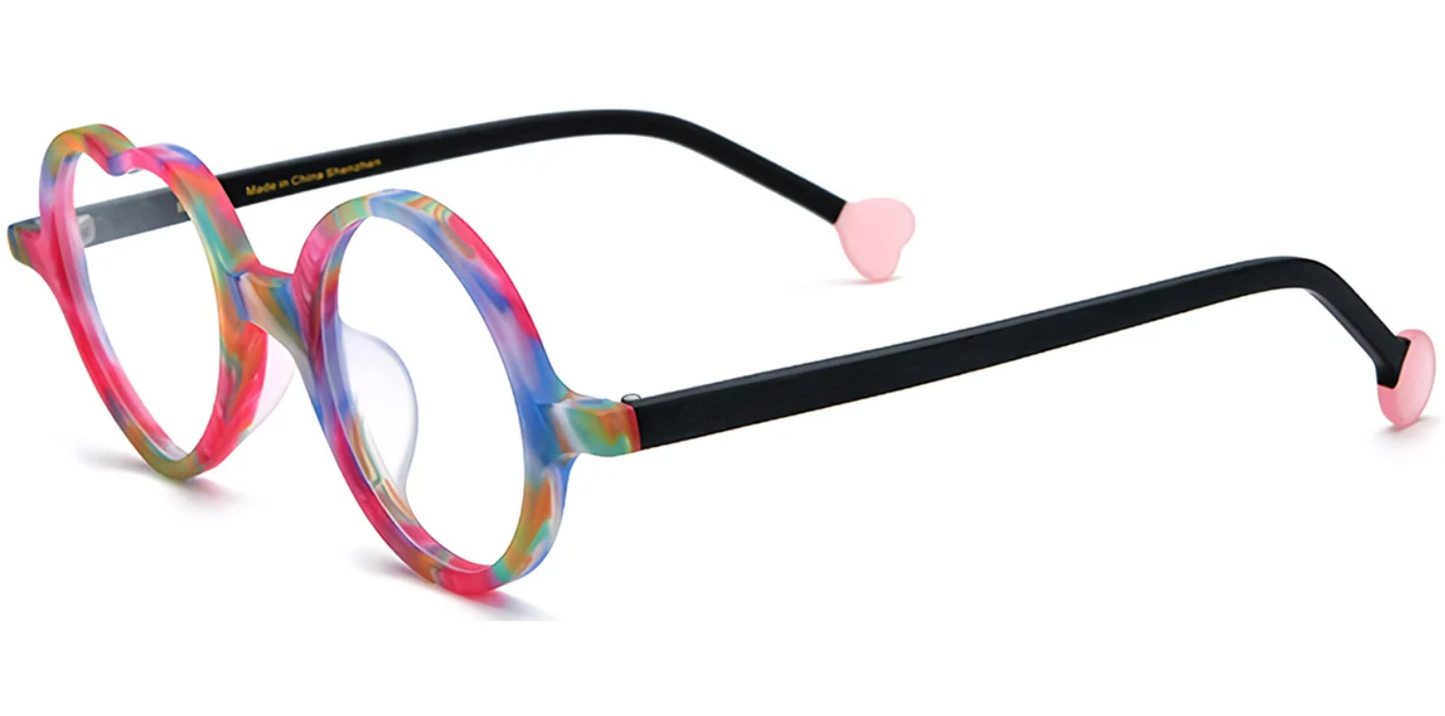 Acetate Geometric Frame F7164