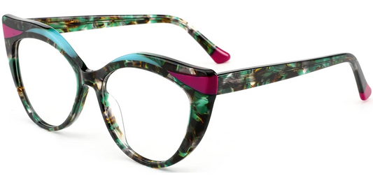 Acetate Cat Eye Frame F7247