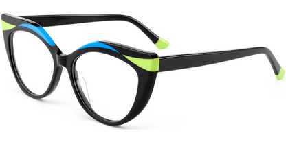 Acetate Cat Eye Frame F7247