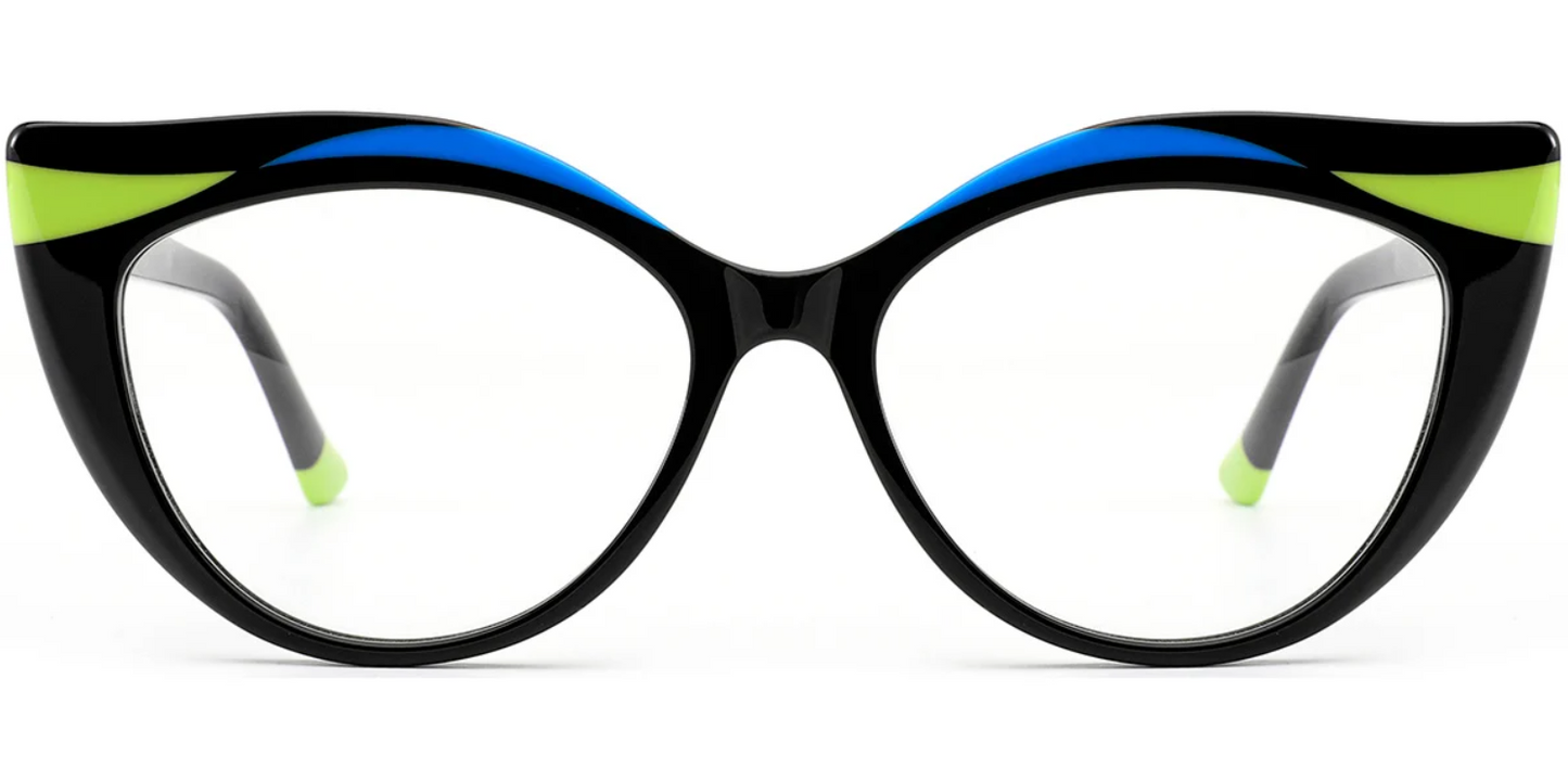Acetate Cat Eye Frame F7247