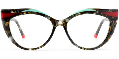 Acetate Cat Eye Frame F7247