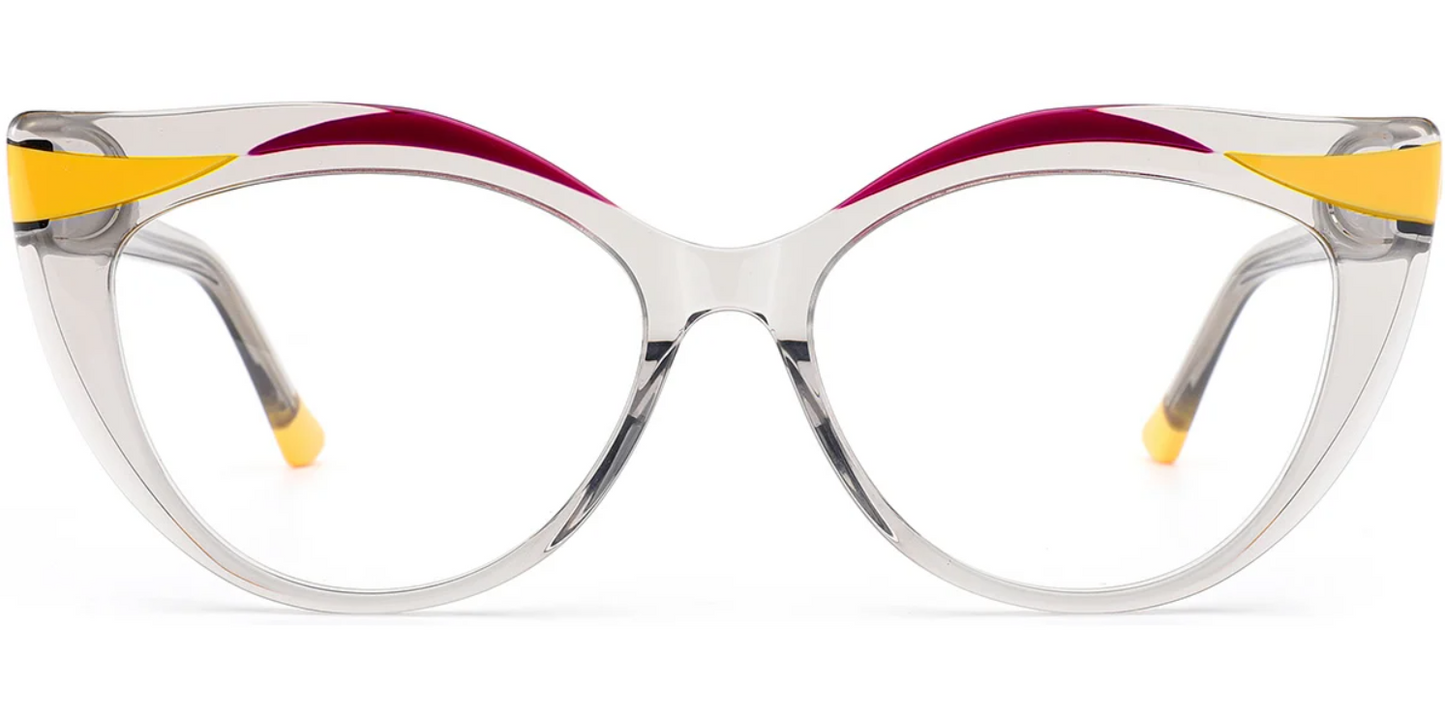 Acetate Cat Eye Frame F7247