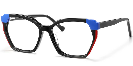 Acetate Geometric Frame F5584