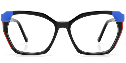 Acetate Geometric Frame F5584