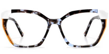 Acetate Geometric Frame F5584