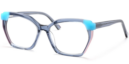 Acetate Geometric Frame F5584