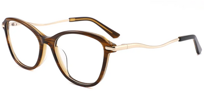 Acetate Metal Cat Eye Frame F3173