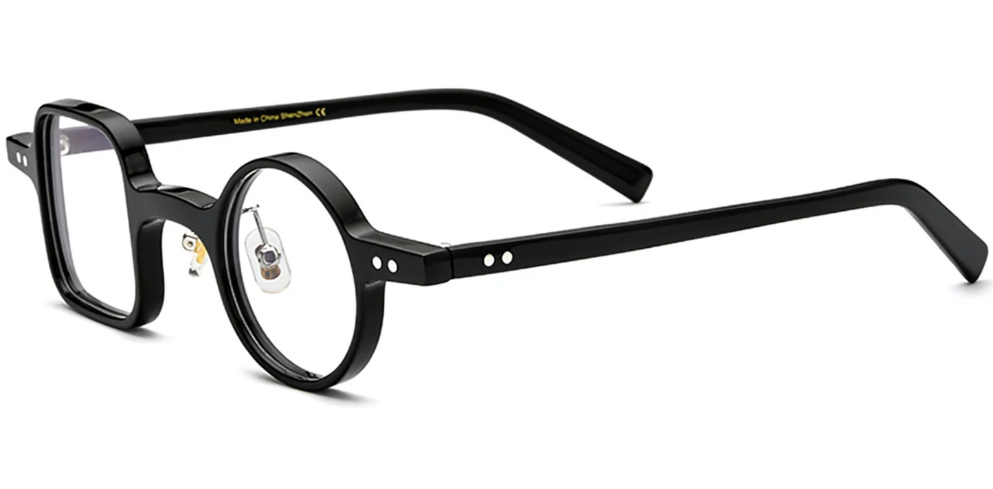 Acetate Square Round Frame F7732