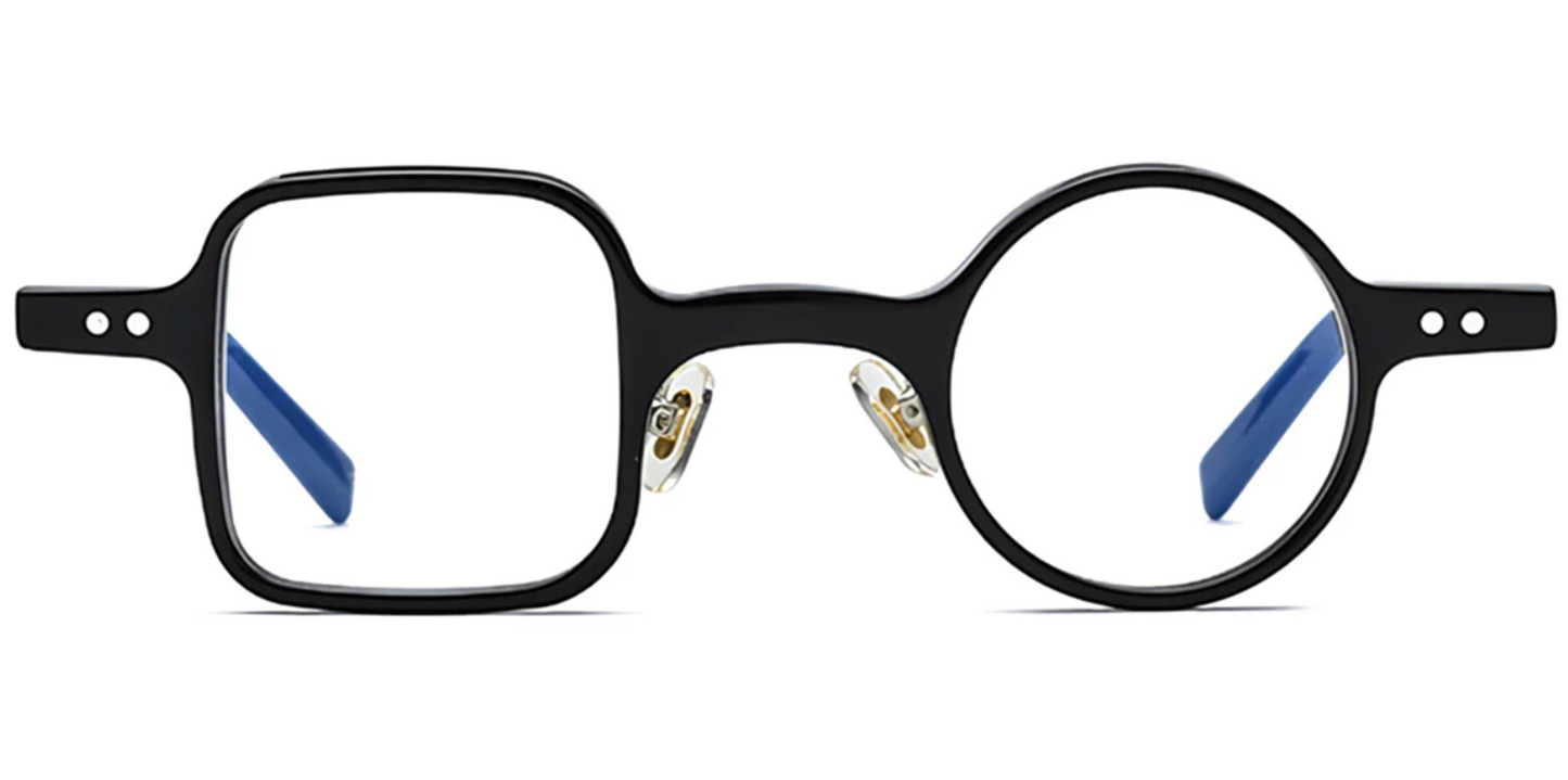 Acetate Square Round Frame F7732