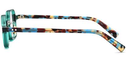 Acetate Square Round Frame F7732