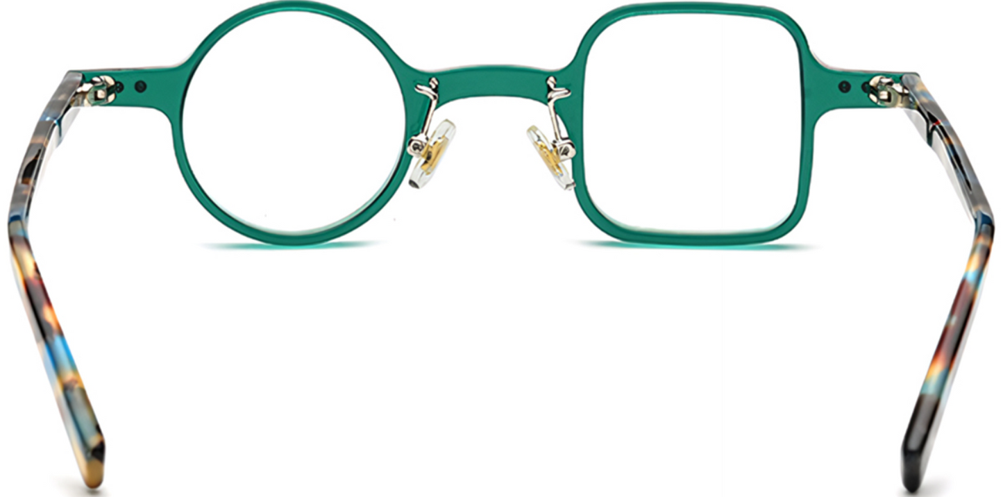 Acetate Square Round Frame F7732