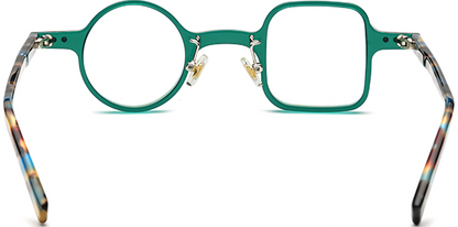 Acetate Square Round Frame F7732