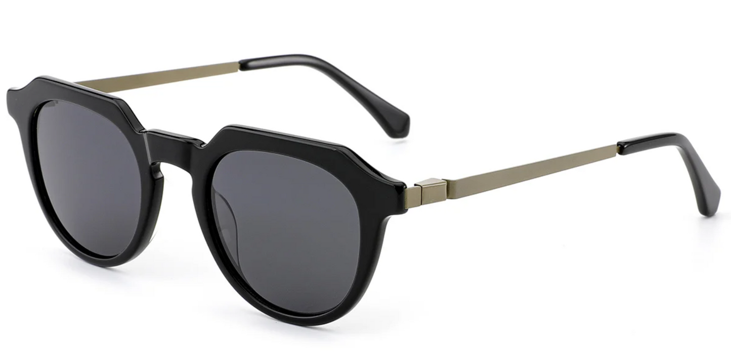 Acetate Geometric Sunglasses SG6966
