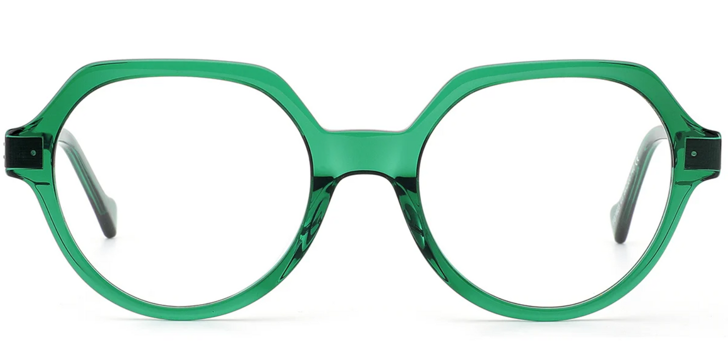 Acetate Round Frame F6961