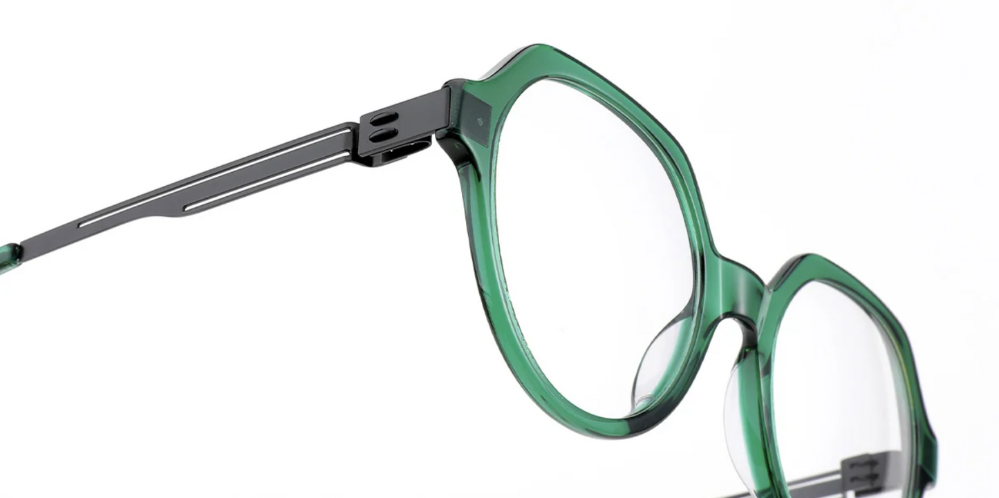 Acetate Round Frame F6961