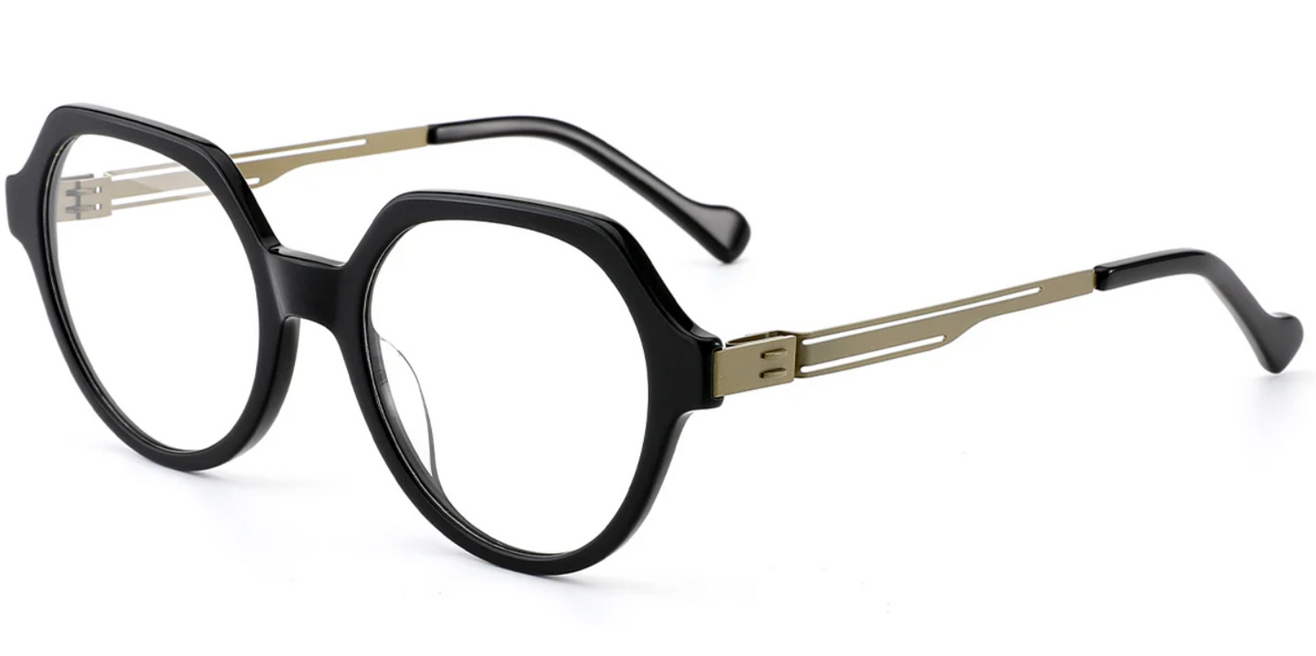 Acetate Round Frame F6961