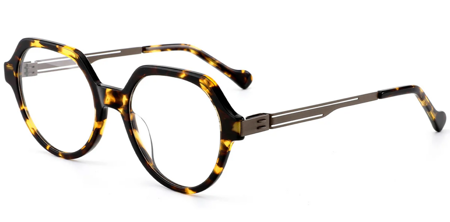 Acetate Round Frame F6961