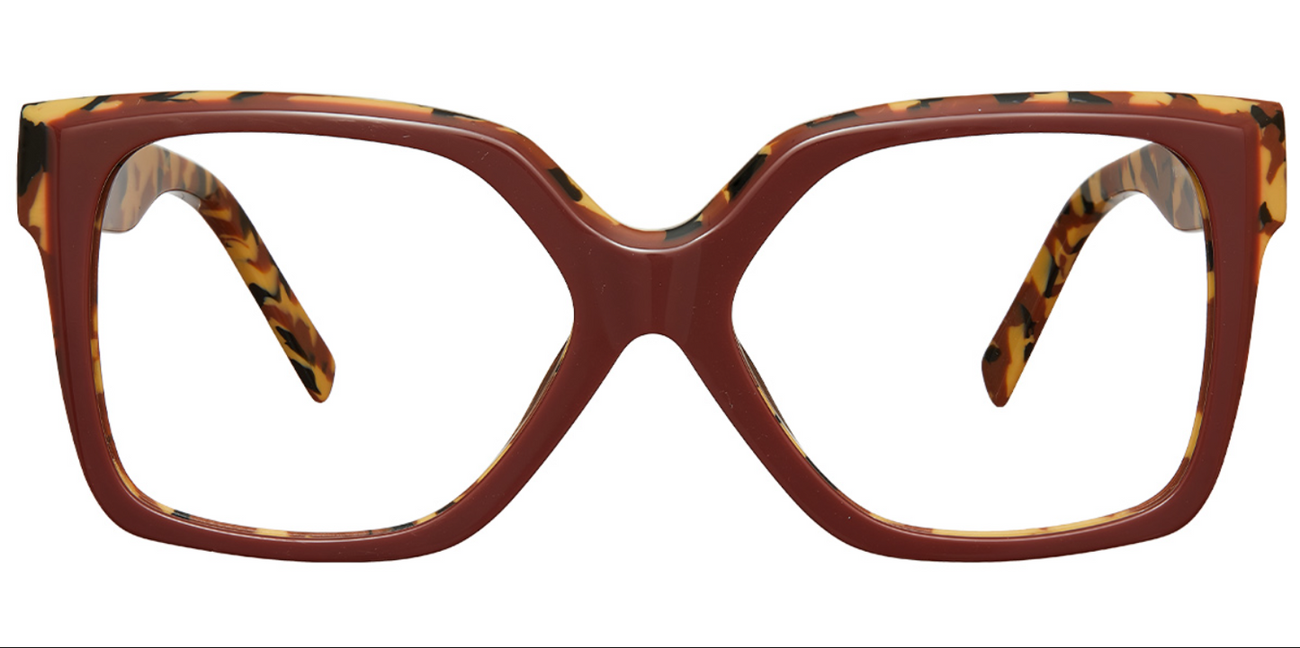 Acetate Square Frame F5488
