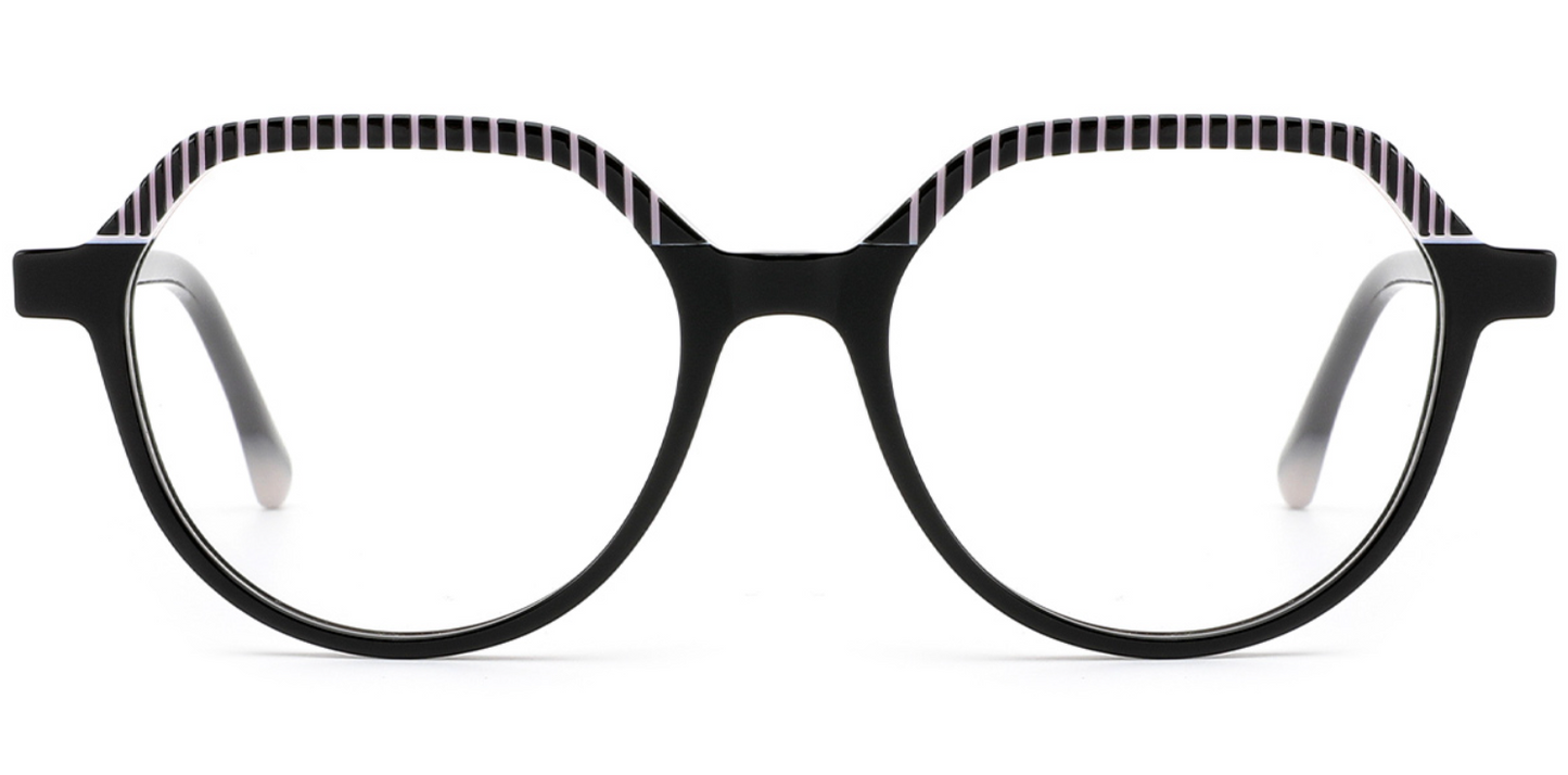 Acetate Geometric Frame F7060