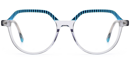 Acetate Geometric Frame F7060