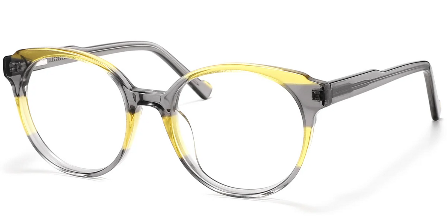 Acetate Round Frame F5590
