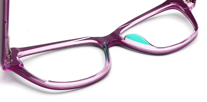 Acetate Cat Eye Frame F3839