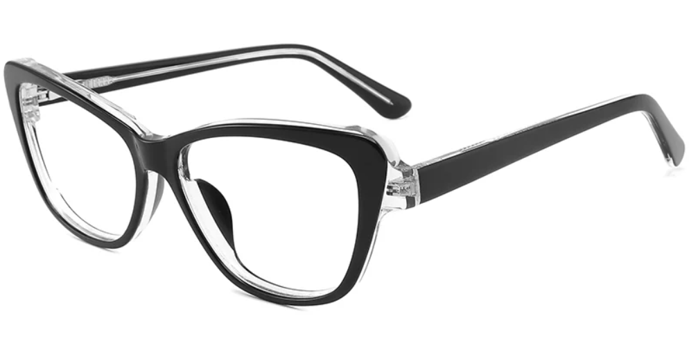 Acetate Cat Eye Frame F3839