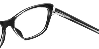 Acetate Cat Eye Frame F3839