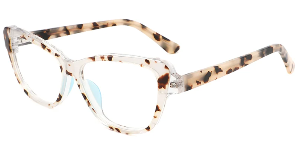 Acetate Cat Eye Frame F3839