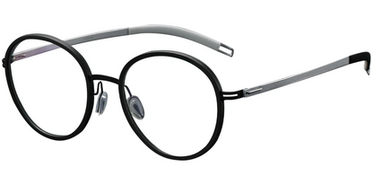 Acetate Titanium Round Frame F5009