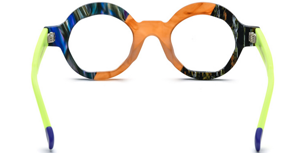 Acetate Round Frame F6404