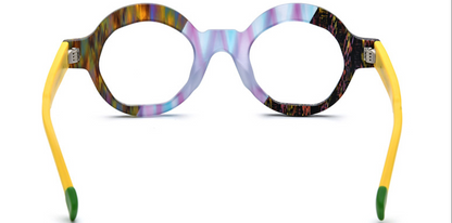 Acetate Round Frame F6404